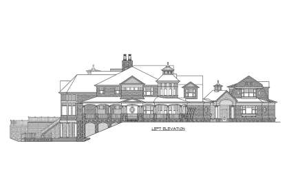 Farmhouse House Plan #341-00306 Elevation Photo