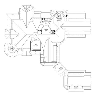 Third Floor for House Plan #341-00306