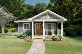 Small House Plan #2699-00004 Elevation Photo