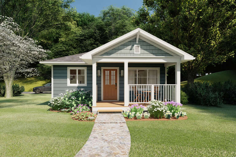 Small House Plan #2699-00004 Elevation Photo