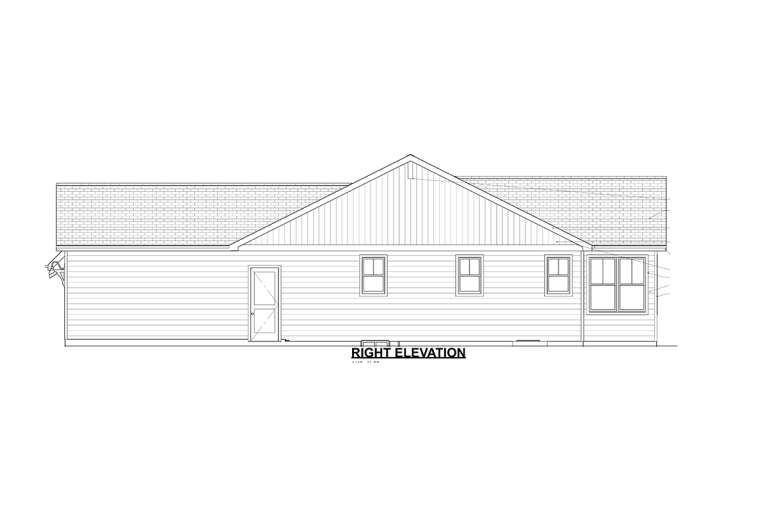 Country House Plan #1462-00030 Elevation Photo