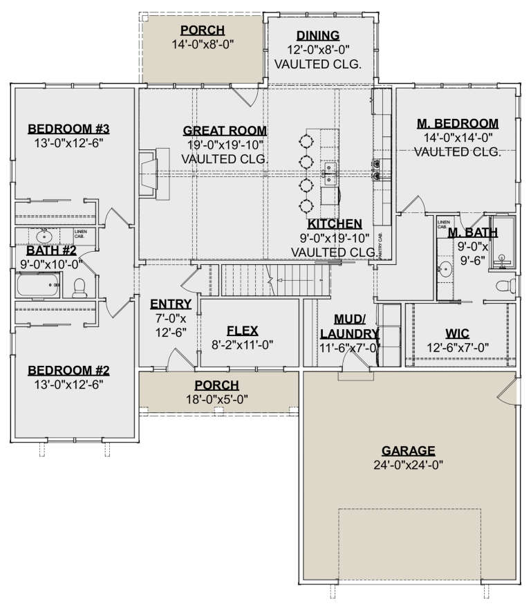House Plan House Plan #24910 Drawing 1