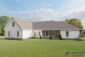 Modern Farmhouse House Plan #041-00234 Elevation Photo