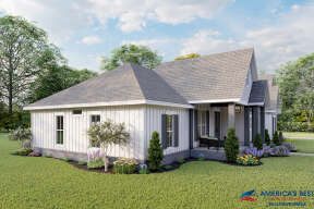 Modern Farmhouse House Plan #041-00234 Elevation Photo