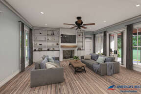 Modern Farmhouse House Plan #041-00234 Additional Photo