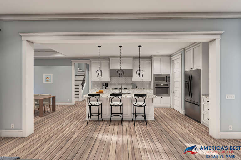 Modern Farmhouse House Plan #041-00234 Additional Photo