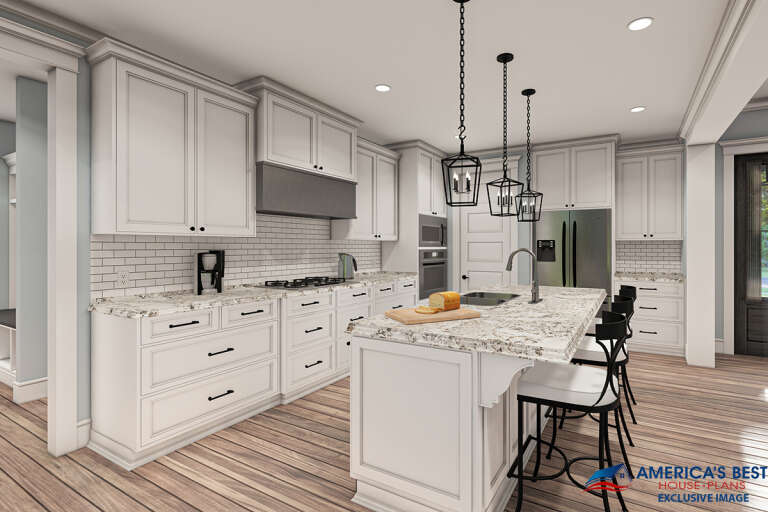 Modern Farmhouse House Plan #041-00234 Additional Photo