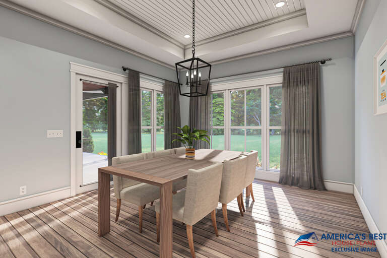Modern Farmhouse House Plan #041-00234 Additional Photo