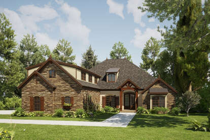 Craftsman House Plan #8318-00172 Elevation Photo