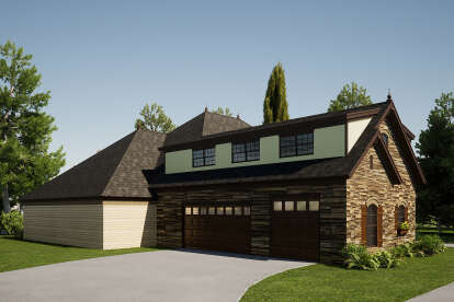 Craftsman House Plan #8318-00172 Elevation Photo