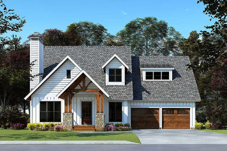 House Plan House Plan #24915 Front Elevation 