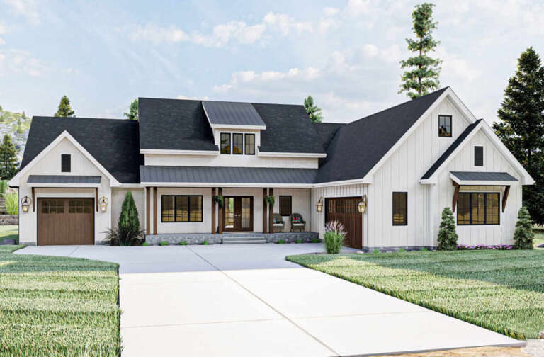 House Plan House Plan #24916 Front Elevation 