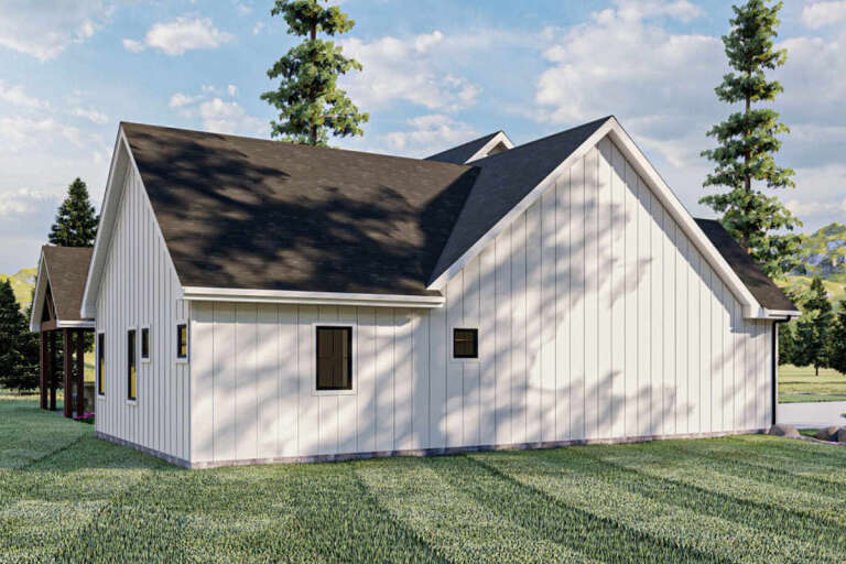 Modern Farmhouse House Plan #963-00451 Elevation Photo