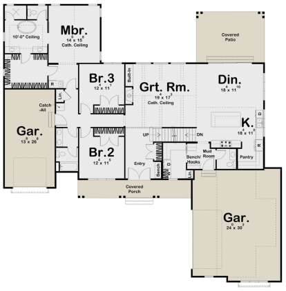 Main Floor for House Plan #963-00451
