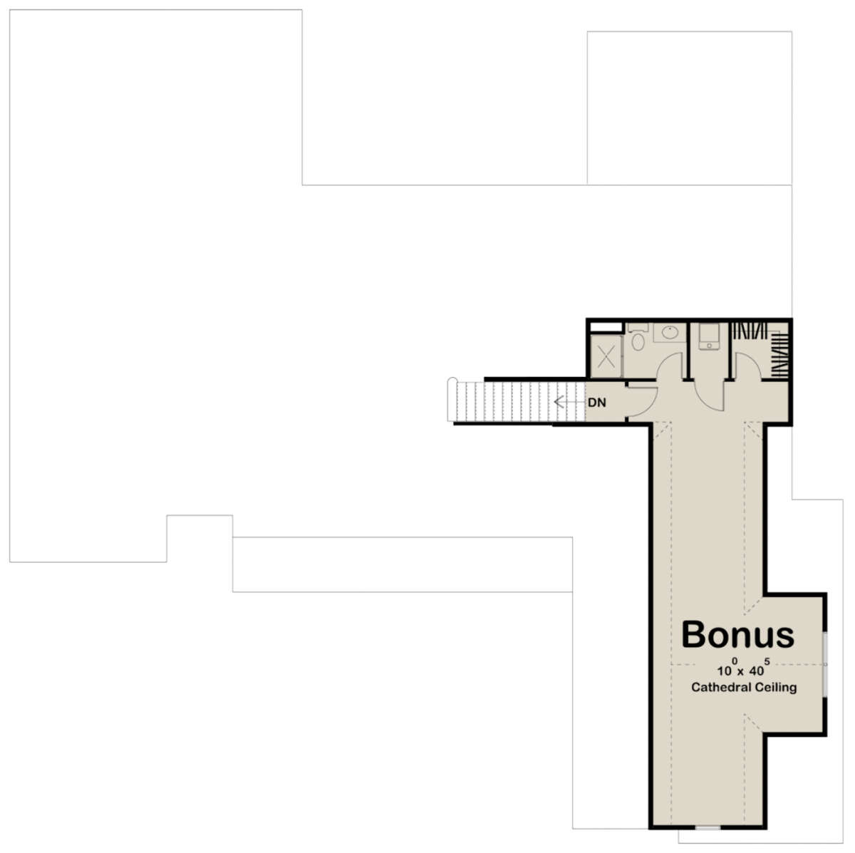 Bonus Room for House Plan #963-00451