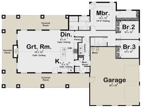 Main Floor for House Plan #963-00453