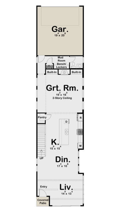 Main Floor for House Plan #963-00454