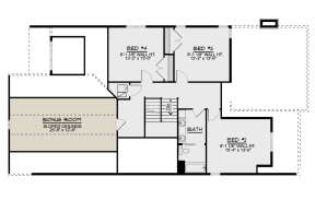 Second Floor for House Plan #5032-00045