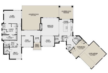 Main Floor for House Plan #5032-00047