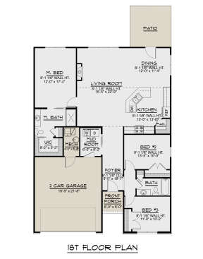 Main Floor for House Plan #5032-00048