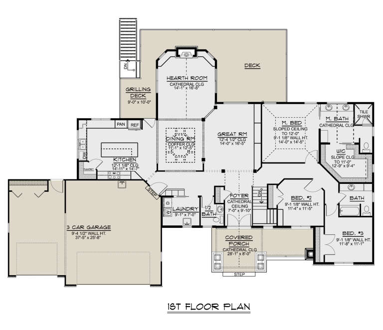 House Plan House Plan #24929 Drawing 1