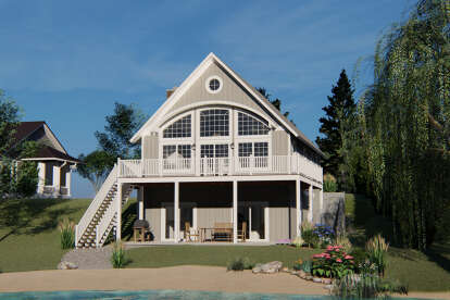 Craftsman House Plan #5032-00052 Elevation Photo