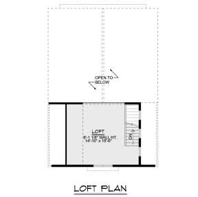 Loft for House Plan #5032-00052