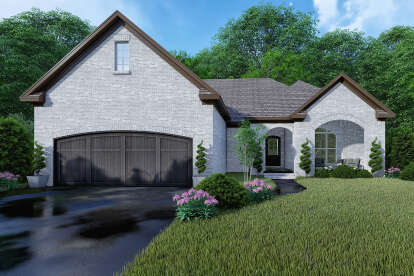 European House Plan #8318-00174 Elevation Photo