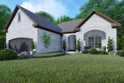 European House Plan #8318-00174 Elevation Photo