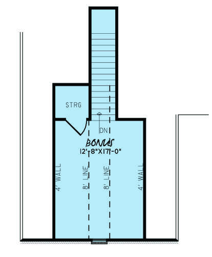 Bonus Room for House Plan #8318-00174