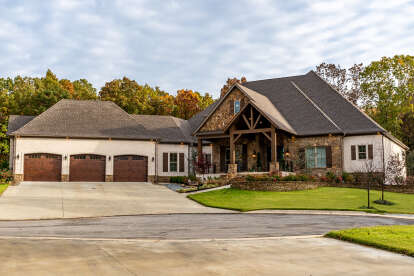 4 Bed, 4 Bath, 4575 Square Foot House Plan - #8318-00176