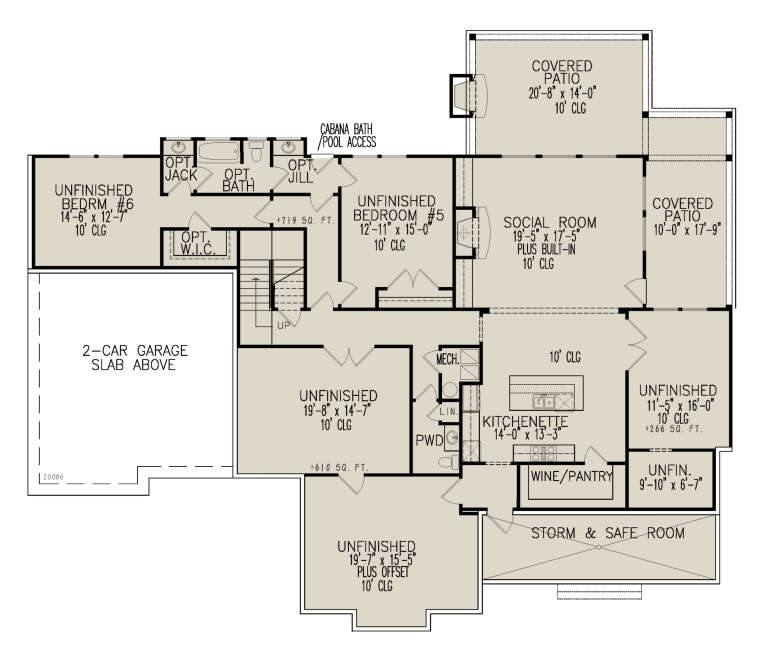 House Plan House Plan #24939 Drawing 3