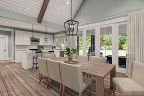 Modern Farmhouse House Plan #009-00295 Additional Photo