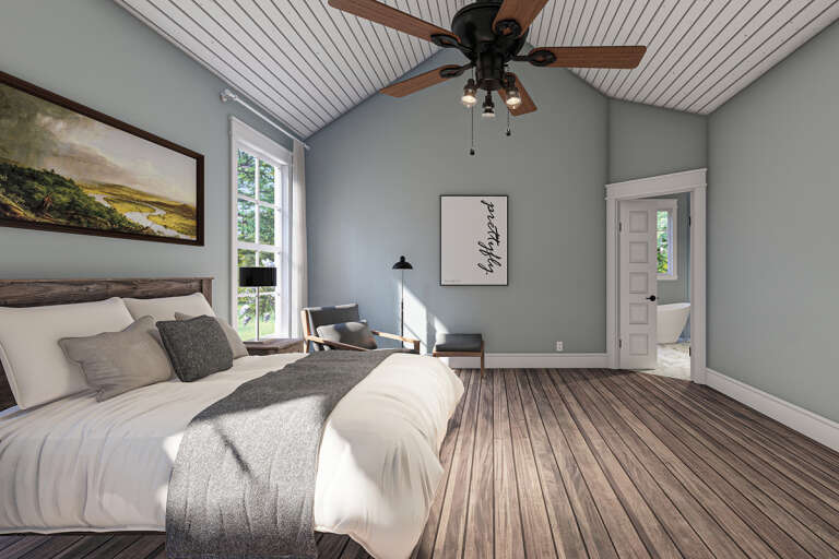 Modern Farmhouse House Plan #009-00295 Additional Photo