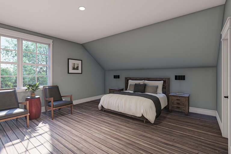 Modern Farmhouse House Plan #009-00295 Additional Photo