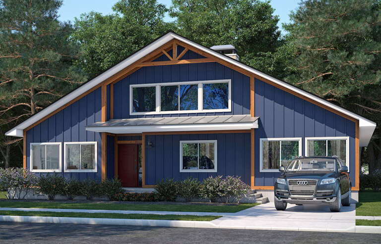 House Plan House Plan #24943 Front Elevation 