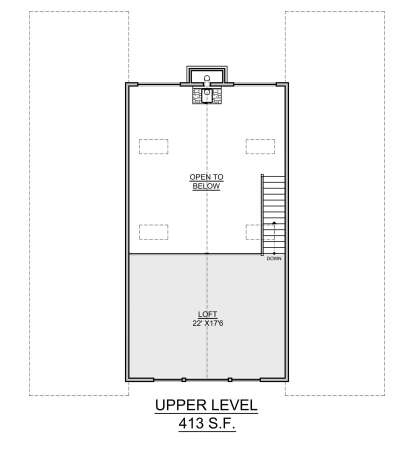 Second Floor for House Plan #7306-00018