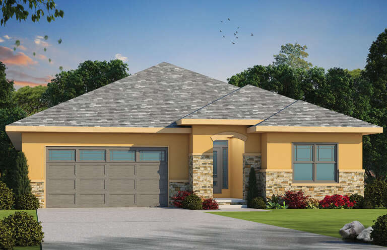 House Plan House Plan #24944 Front Elevation 