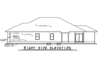 Mediterranean House Plan #402-01666 Elevation Photo