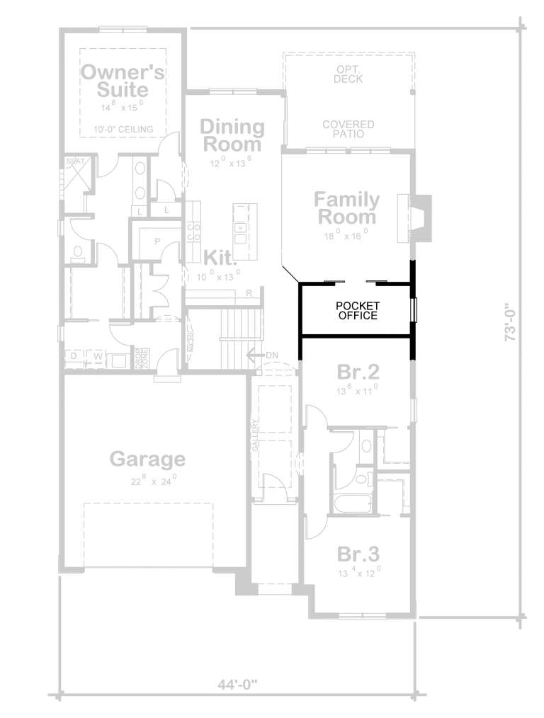 House Plan House Plan #24944 Drawing 2