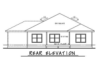 Mediterranean House Plan #402-01667 Elevation Photo