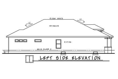 Mediterranean House Plan #402-01667 Elevation Photo