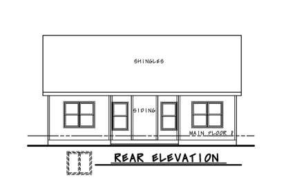 Traditional House Plan #402-01668 Elevation Photo