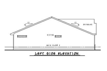 Traditional House Plan #402-01668 Elevation Photo