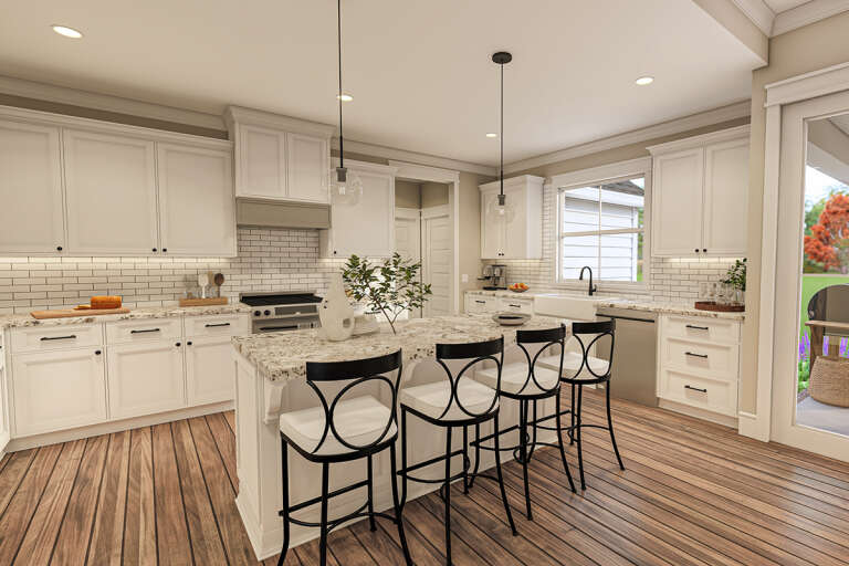 Modern Farmhouse House Plan #4534-00040 Additional Photo