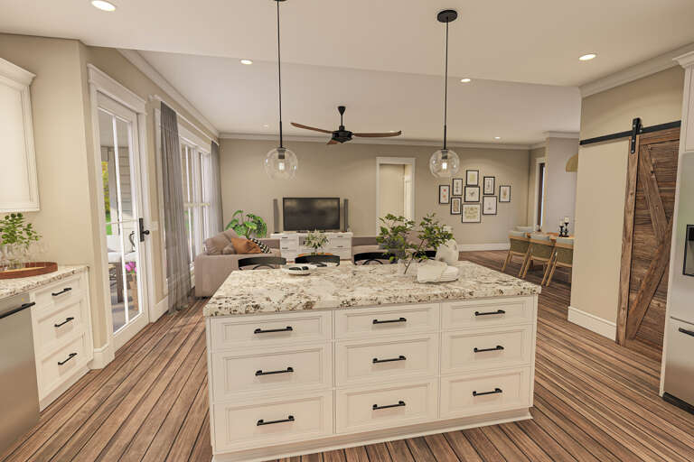 Modern Farmhouse House Plan #4534-00040 Additional Photo