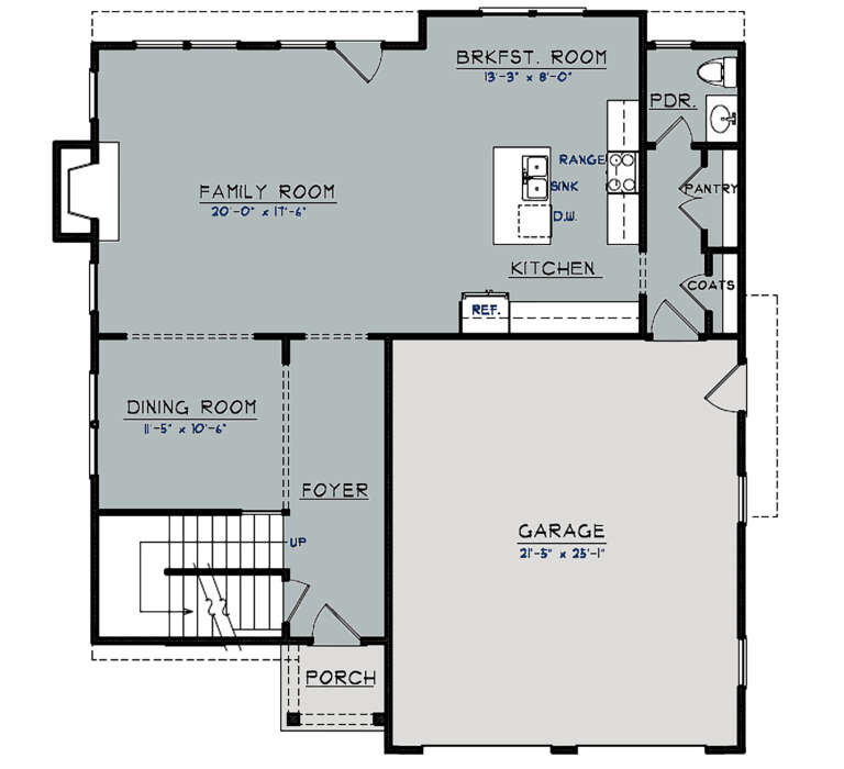 House Plan House Plan #24952 Drawing 1