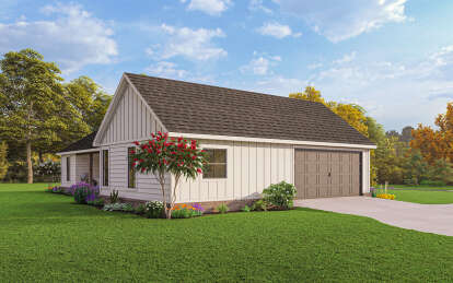 Modern Farmhouse House Plan #4534-00041 Elevation Photo