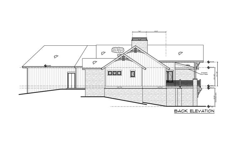 Mountain House Plan #5631-00135 Elevation Photo