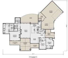 Main Floor for House Plan #5631-00135